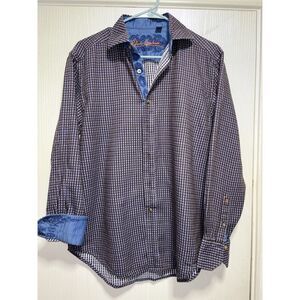 Robert Graham Mens Long Sleeve "Knowledge Wisdom‎ Truth" Size Medium
